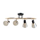 Спот Arte Lamp A5112PL-4BK HARMONY