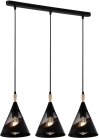 Подвесной светильник Reluce 03250-3.9-03 BK+WOOD