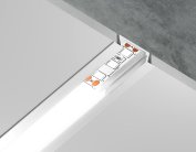 Алюминиевый профиль встраиваемый Ambrella light GP1001WH Alum Profile