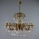 Подвесная люстра Ambiente Alicante 8888/12 AB New Leaf