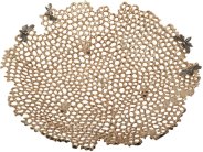 Тарелка декоративная Garda Decor 69-219013 Соты