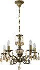 Подвесная люстра Abrasax L.8110-5BR Sylvia