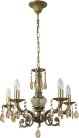 Подвесная люстра Abrasax L.8110-5BR Sylvia