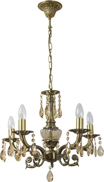 Подвесная люстра Abrasax L.8110-5BR Sylvia Подвесная люстра Abrasax L.8110-5BR Sylvia