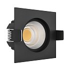 Встраиваемый светильник Ledron DA-6850CS Black BRUTAL SQ