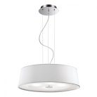 Подвесной светильник Ideal Lux 075501 HILTON SP4 ROUND BIANCO