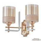 Бра с плафонами 306087/2W Wh/Gd Arte Milano Florentia