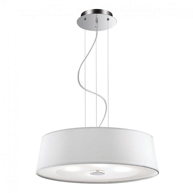 Подвесной светильник Ideal Lux 075501 HILTON SP4 ROUND BIANCO