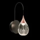 Настенный светильник Delight Collection MB24001004-1A copper/clear Stilla