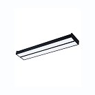 Светодиодная панель Uniel ULO-K15A 2x20W/4000K/L50 IP44 BLACK