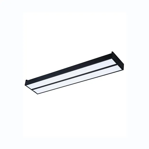 Светодиодная панель Uniel ULO-K15A 2x20W/4000K/L50 IP44 BLACK Светодиодная панель Uniel ULO-K15A 2x20W/4000K/L50 IP44 BLACK