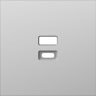 Накладка для розеток USB, сталь, Donel DS28637 S08