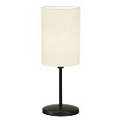 Интерьерная настольная лампа Uniel UML-B308 E14 BLACK/BEIGE