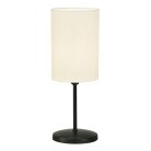 Интерьерная настольная лампа Uniel UML-B308 E14 BLACK/BEIGE