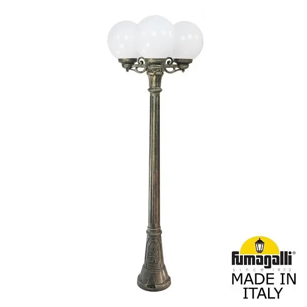 Садово-парковый фонарь FUMAGALLI ARTU BISSO/G250 3L G25.158.S30.BYF1R Садово-парковый фонарь FUMAGALLI ARTU BISSO/G250 3L G25.158.S30.BYF1R