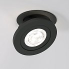 Встраиваемый светодиодный светильник 6W 4000K чёрный Elektrostandard 25084/LED Surf a063675