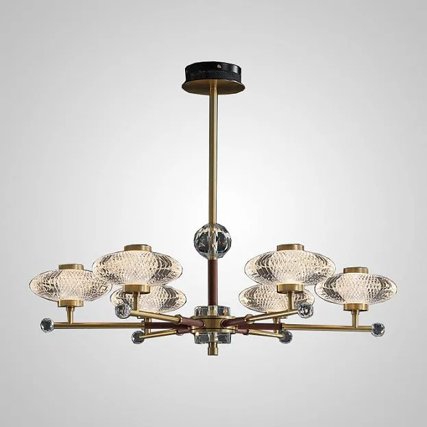 Люстра на штанге NICOL L6 Red ImperiumLoft 193372-23 nicol01