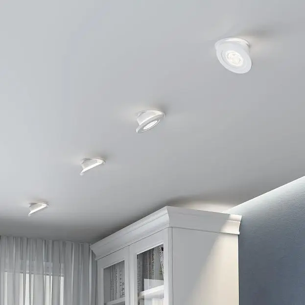 Встраиваемый светодиодный светильник 6W 4000K белый Elektrostandard 25084/LED Surf a063674