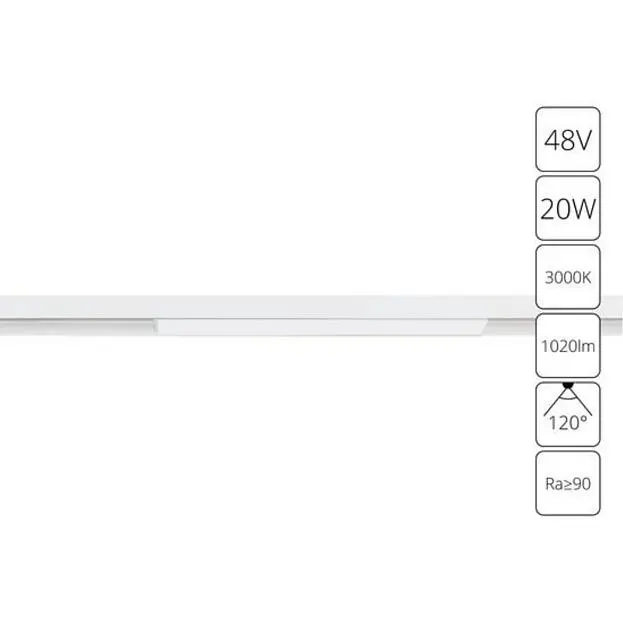 Трековый светильник Arte Lamp A4673PL-1WH LINEA Трековый светильник Arte Lamp A4673PL-1WH LINEA