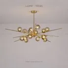 Люстра PETRIN Цвет Янтарь Lampatron petrin-amber 5456-14089