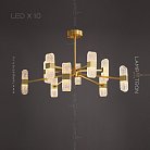 Люстра CHARLIN CH 10 ламп Lampatron 5212-13301