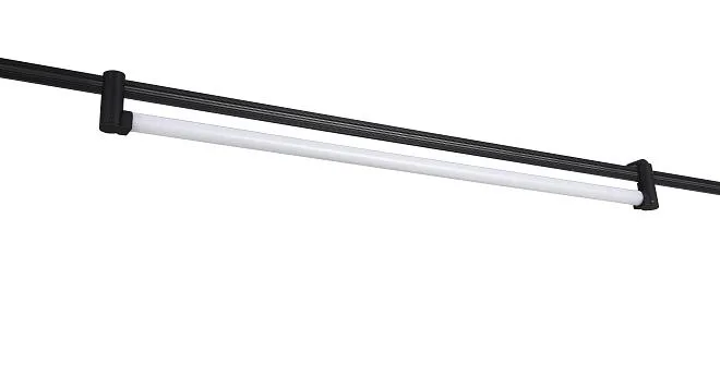 Светодиодный трековый светильник для Flexy, DC48В, 12Вт, L1049xW30xH79мм, 522Лм, CRI>90, 120°, 3000К, недиммируемый, IP20, черный Donolux dl20617ww12b Line