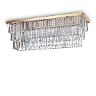 Потолочная люстра Ideal Lux 213569 MARTINEZ PL8 ORO