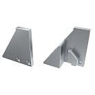 Заглушка Arlight 026729 ALM-Glass-6 с опорой левая глухая