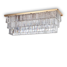 Потолочная люстра Ideal Lux 213569 MARTINEZ PL8 ORO