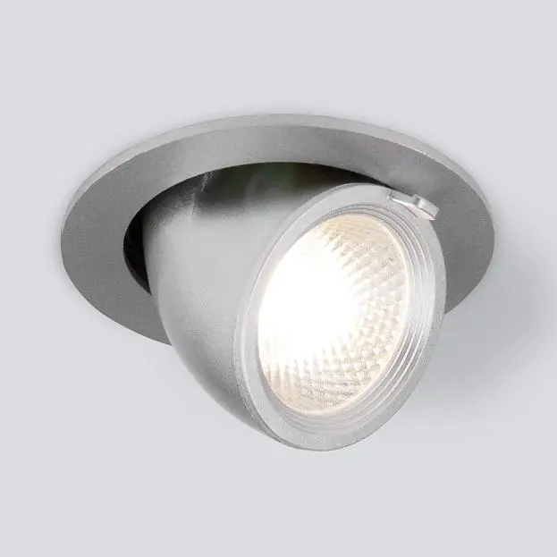 Встраиваемый светильник Elektrostandard 9918 LED серебро Osellu a052457