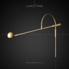 Бра DOUGLAS Цвет латунь. Lampatron douglas-brass 2615-6194