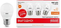 Лампа Gauss 53216T LED Elementary Globe