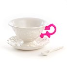 Чайная пара Seletti 09858 FUC I-Wares I-Tea Fuchsia