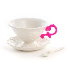 Чайная пара Seletti 09858 FUC I-Wares I-Tea Fuchsia