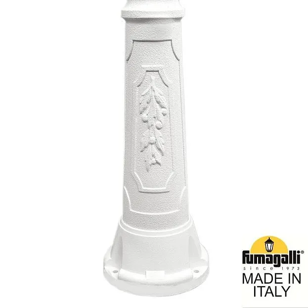 Садово-парковый фонарь FUMAGALLI RICU BISSO/SABA 2L K22.157.S20.WXE27 Белый