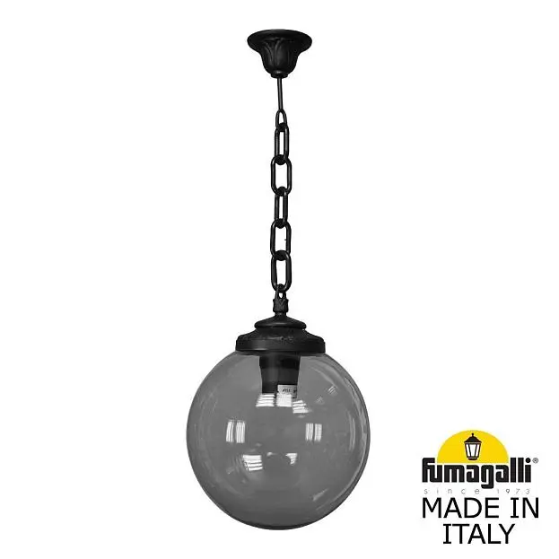 Уличный подвесной светильник FUMAGALLI G30.120.000.AZF1R SICHEM/G300 GLOBE 300 Уличный подвесной светильник FUMAGALLI G30.120.000.AZF1R SICHEM/G300 GLOBE 300