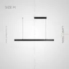 Реечный, рядный светильник HILL Размер M Lampatron 6719-18369