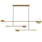 Люстра BOLIA LEAVES PENDANT Brass 4000К ImperiumLoft 345317-22 bolia01