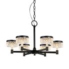 Люстра Delight Collection MD21020075-6A matt black Diamond cut