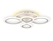 Потолочная светодиодная люстра Ambrella light FA520/4 WH ACRYLICA