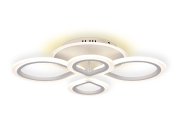 Потолочная светодиодная люстра Ambrella light FA520/4 WH ACRYLICA