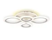 Потолочная светодиодная люстра Ambrella light FA520/4 WH ACRYLICA