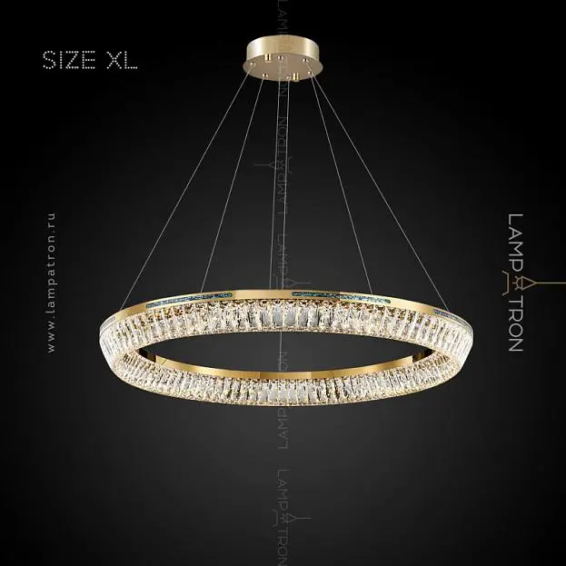 Кольцевые люстры и светильники GERTRUDA ONE Размер XL Lampatron 6282-16907 Кольцевые люстры и светильники GERTRUDA ONE Размер XL Lampatron 6282-16907