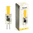 Лампа светодиодная G4 3W 230V 2700K Feron 51167 LB-423