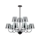 Люстра потолочная G9 9*20W 220V Lumion 6570/9C SMOKY