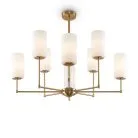 Люстра на штанге Freya FR5184PL-08BS Agnes