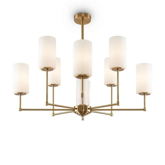 Люстра на штанге Freya FR5184PL-08BS Agnes