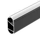 Профиль 2м WARDROBE-1530-2000 ANOD BLACK Arlight 054942