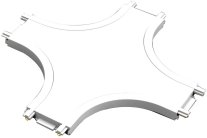 Соединитель Imex IL.0007.3004 WH UT25