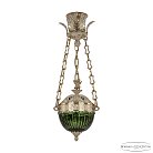 Подвес бронзовый Bohemia 71000P/20AZ GW Clear-Green/H-1K Y8 FA1S